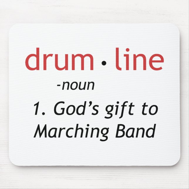 Definition von Drumline Mousepad (Vorne)