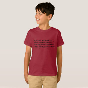 Definition von einem großen Bro T T-Shirt