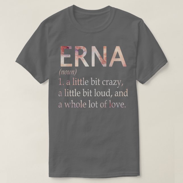 Definition von Erna Girl T-Shirt (Design vorne)
