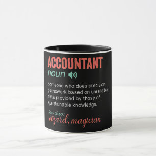 Definition von "Funny Accountant" Tasse