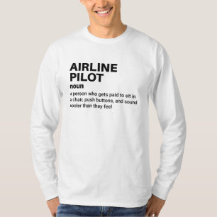 Definition von "Funny Airline Captain" T-Shirt