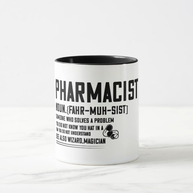 Definition von Funny Pharmacist Tasse (Zentrum)