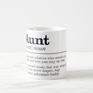 Definition von "Funny Tante" Kaffeetasse