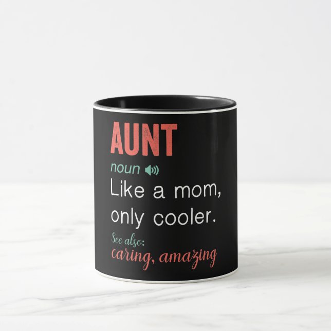 Definition von "Funny Tante" Tasse (Zentrum)