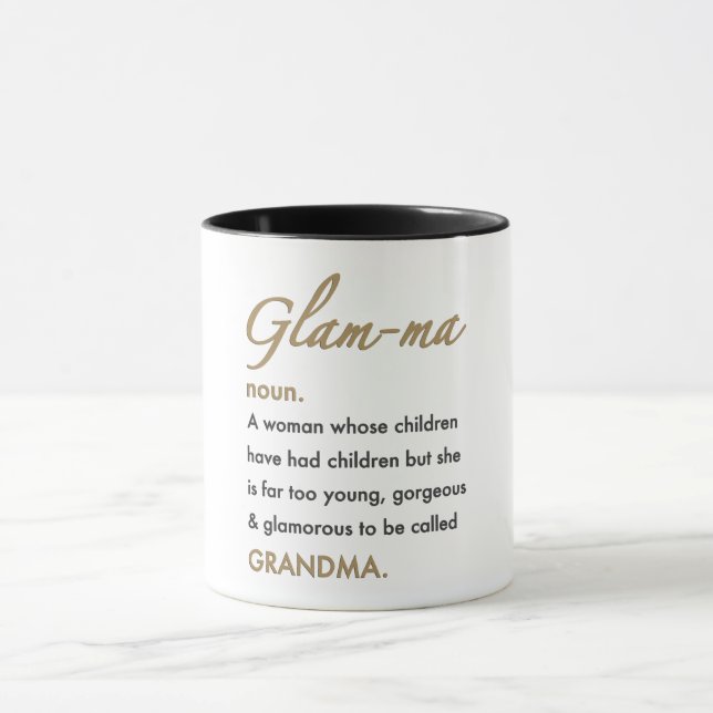 Definition von Glamma Tasse (Zentrum)