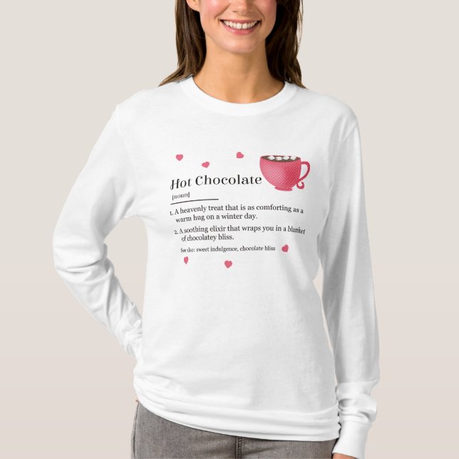 Definition von Hot Chocolate T-Shirt (Vorderseite)