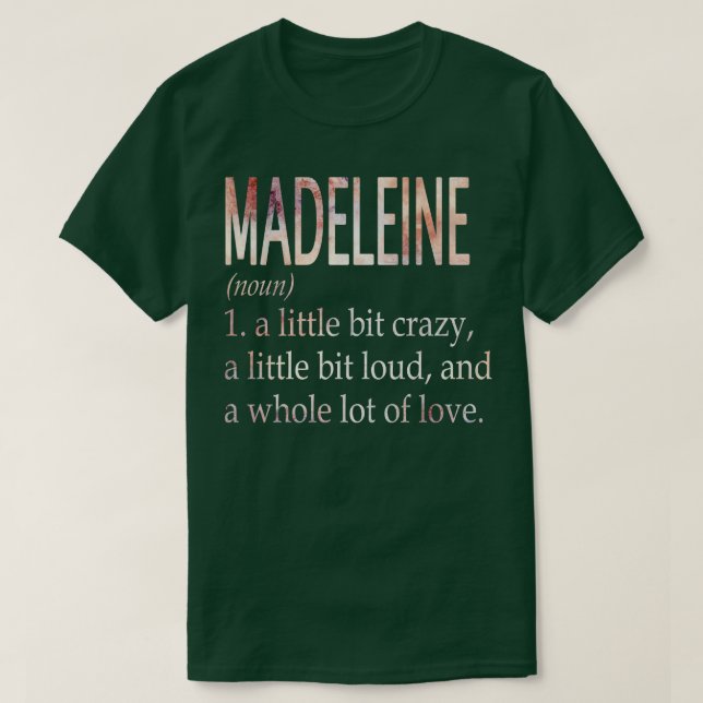 Definition von Madeleine Girl T-Shirt (Design vorne)