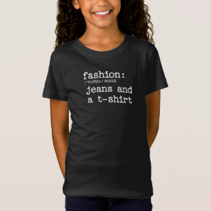 Definition von ModeJeans und T - Shirt