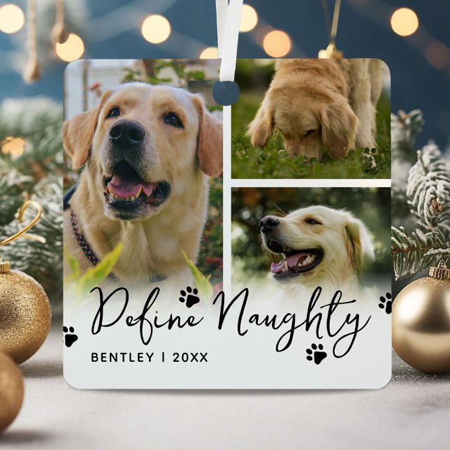 Definition von Naughty Funny Pet Weihnachten Ornament Aus Metall (Von Creator hochgeladen)