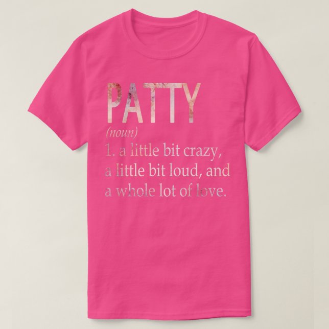 Definition von Patty Girl T-Shirt (Design vorne)
