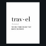 Definition von Reisen Poster<br><div class="desc">Definition von Reisen</div>