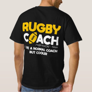 Definition von Rugby Coach T-Shirt
