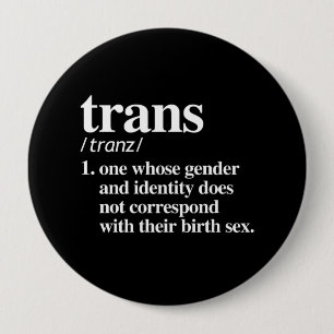 Definition von Transport - - LGBT Definitionen - Button