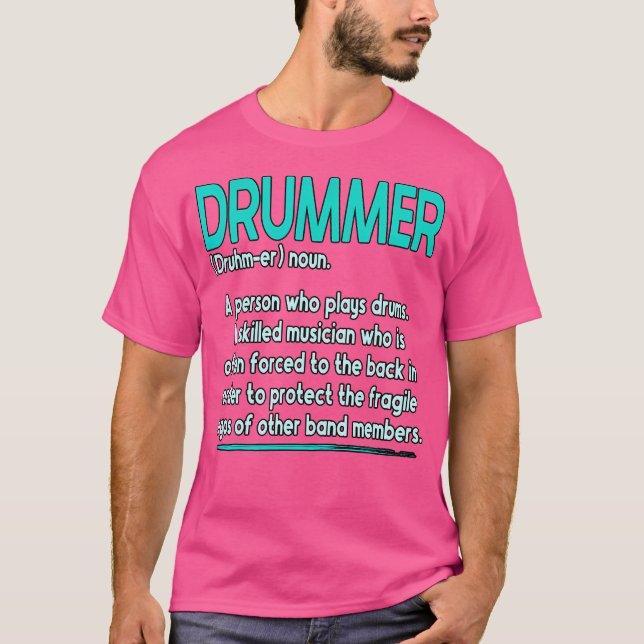 Definition von Trommeln T-Shirt (Vorderseite)