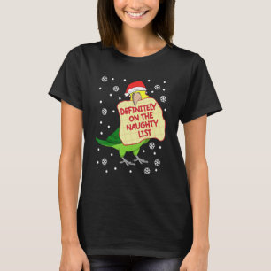 Definitiv auf der schmutzigen Liste Papagei I gelb T-Shirt