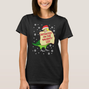 Definitiv auf der schmutzigen Liste Papagei I gelb T-Shirt