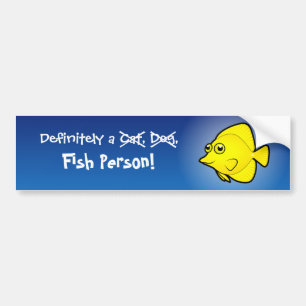 Definitiv ein Fisch-Mensch (Tang 1) Autoaufkleber