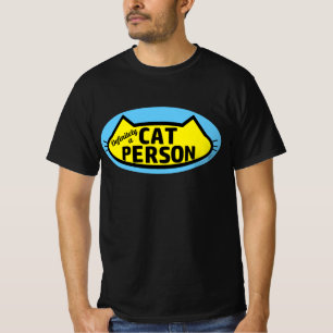 Definitiv eine CAT PERSON Cat Lover's T-Shirt