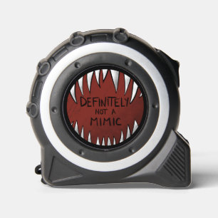 Definitiv kein Mimic D&D Gaming Geschenke Maßband