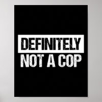 Definitiv kein Polizist Kostüm