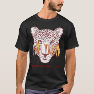 Definitiv müde Gieß mir etwas Kaffee über Vintage T-Shirt