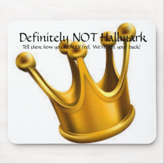 Definitiv NICHT Hallmark Mousepad