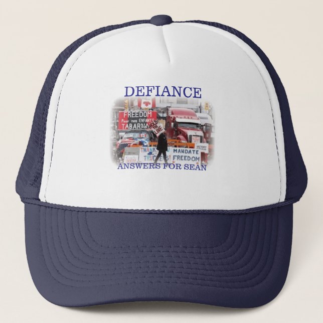 DEFIZIENZ TRUCKERKAPPE (Vorderseite)