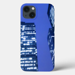 Defocused upward view of office building windows Case-Mate iPhone hülle