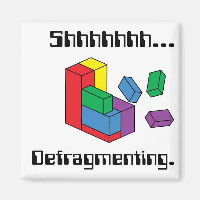 Defragmentierung Magnet (Vorne)
