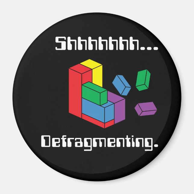 Defragmentierung Magnet (Vorne)