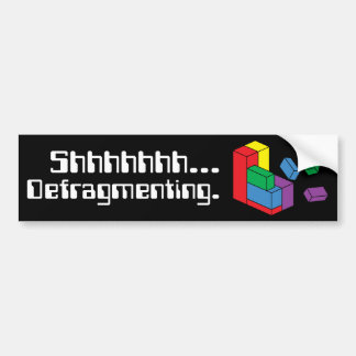 Defragmenting Autoaufkleber