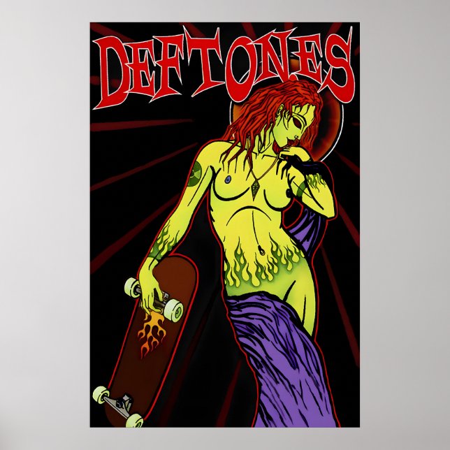 Deftones US Promo-Plakat, Kunstdruck 1 Poster (Vorne)