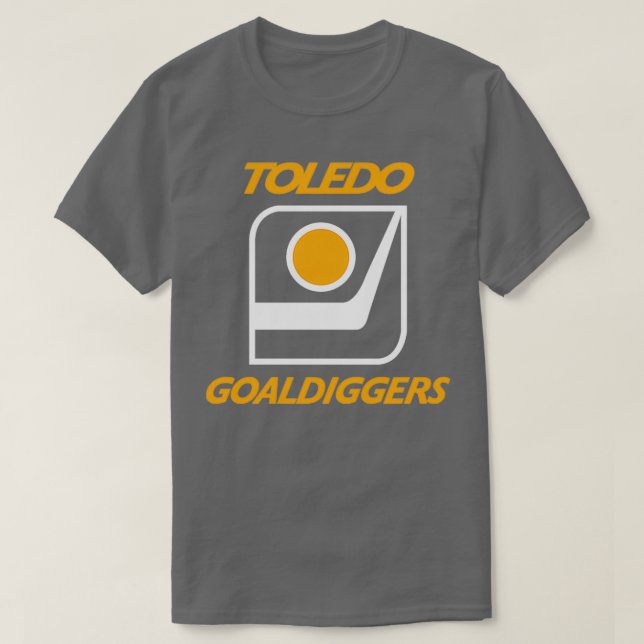 DEFUNCT Toledo Goaldiggers IHL Hockey T-Shirt (Design vorne)