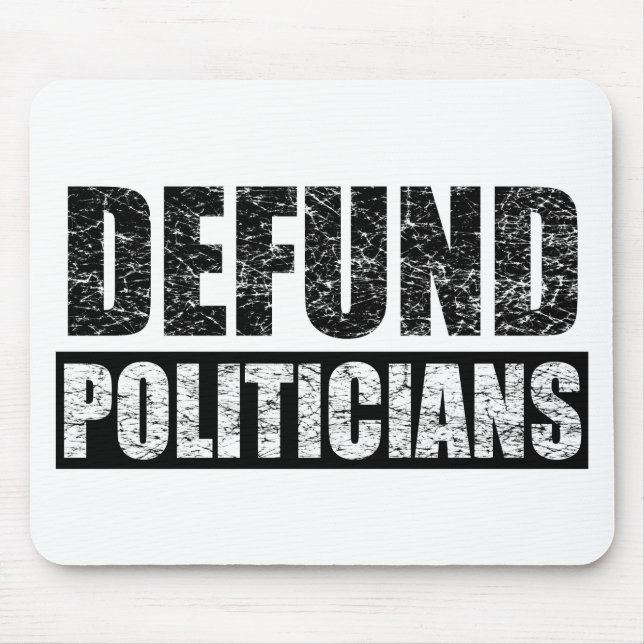 Defund-Politiker Mousepad (Vorne)