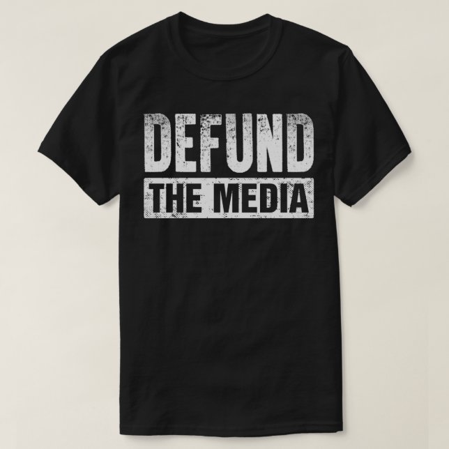 Defund the Media Pullover (Design vorne)