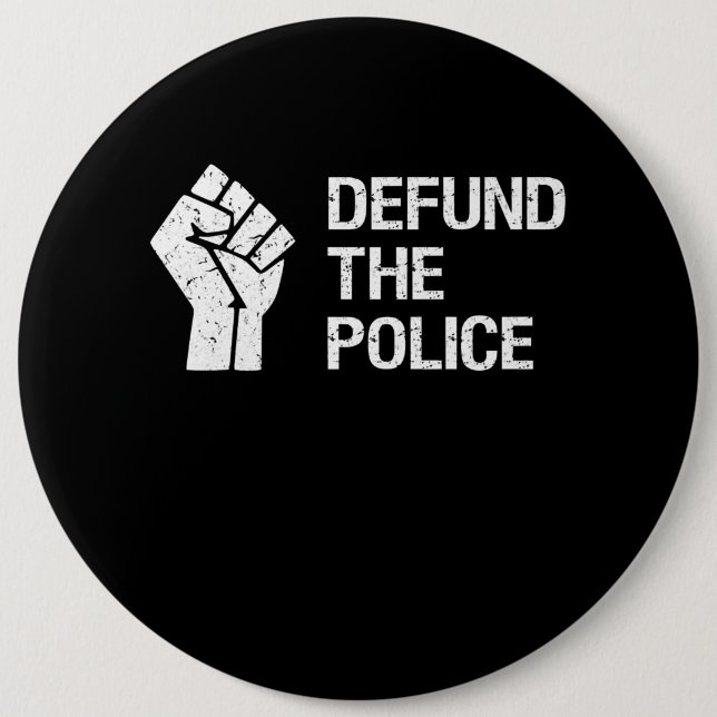 Defund the Police Gift Button (Vorderseite)