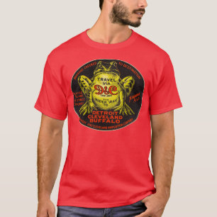 Defunktional DC Lake Lines Travel Souvenir Luggage T-Shirt