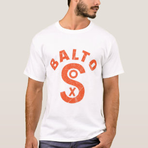 Defunktionale Baltimore Black Sox Negro League Bas T-Shirt
