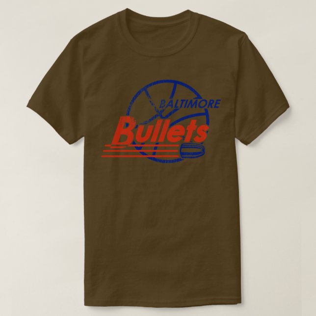 Defunktionale Baltimore Bullets Basketball Team T-Shirt (Design vorne)
