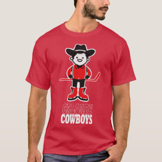 Defunktionale Calgary Cowboys Hockey T-Shirt
