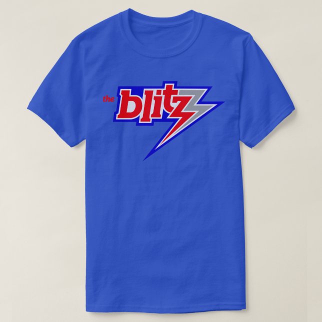 Defunktionale Chicago Blitz USFL TShirt (Design vorne)