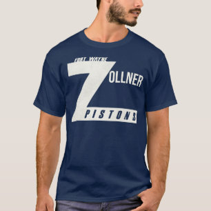 Defunktionale Fort Wayne Zollner Pistons Basketbal T-Shirt