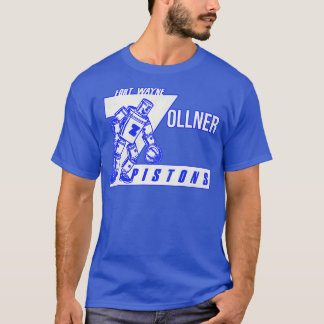 Defunktionale Fort Wayne Zollner Pistons Basketbal T-Shirt