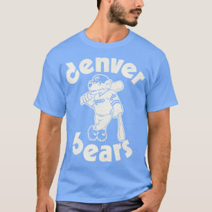 Defunktionale Retro 80er Denver Bears Baseball-Tea T-Shirt