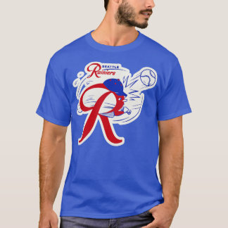 Defunktionale Seattle Rainiers Baseball Mascot T-Shirt