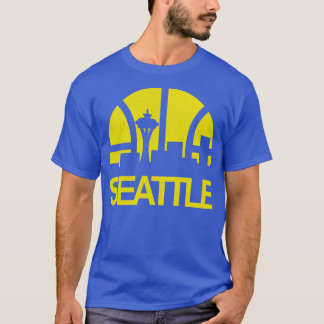Defunktionale Seattle Supersonics Skyline T-Shirt