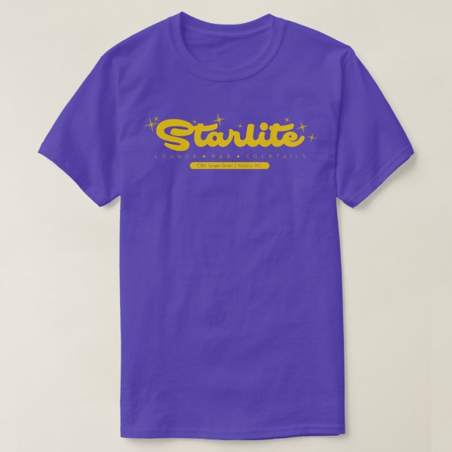 Defunktionale Starlite Lounge Bar Gay Nightclub NY T-Shirt (Design vorne)