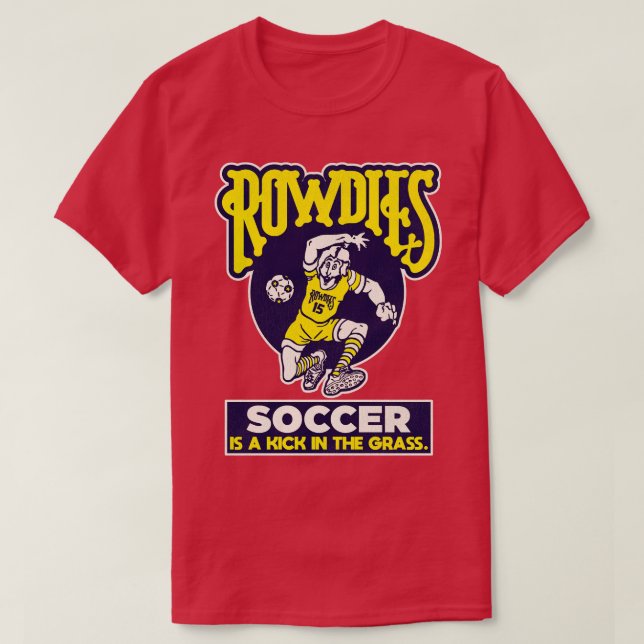 Defunktionale Tampa Bay Rowdies ist ein Kick im Gr T-Shirt (Design vorne)