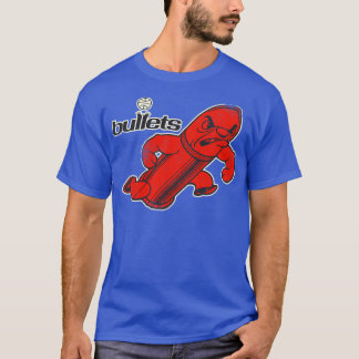 Defunktionale Washington Bullets Bullet Man T-Shirt