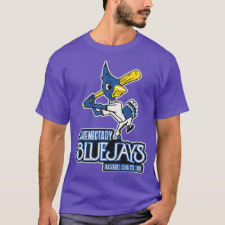 Defunktionales Schenectady Bluejays Baseball Team T-Shirt